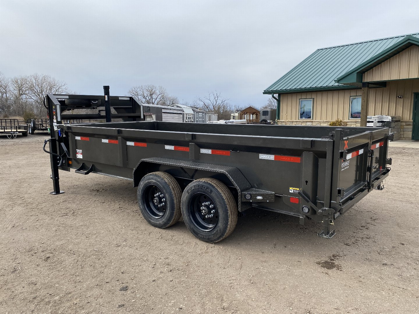 New 2025 MAXXD DTX 83x16 Dump Trailer