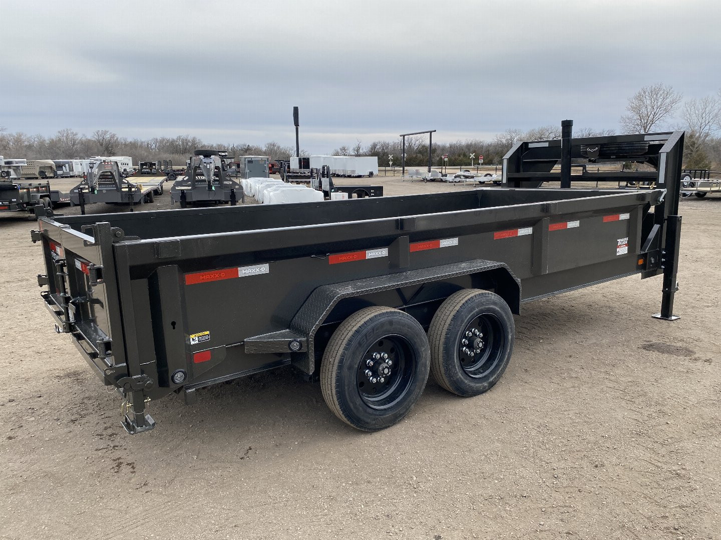 New 2025 MAXXD DTX 83x16 Dump Trailer