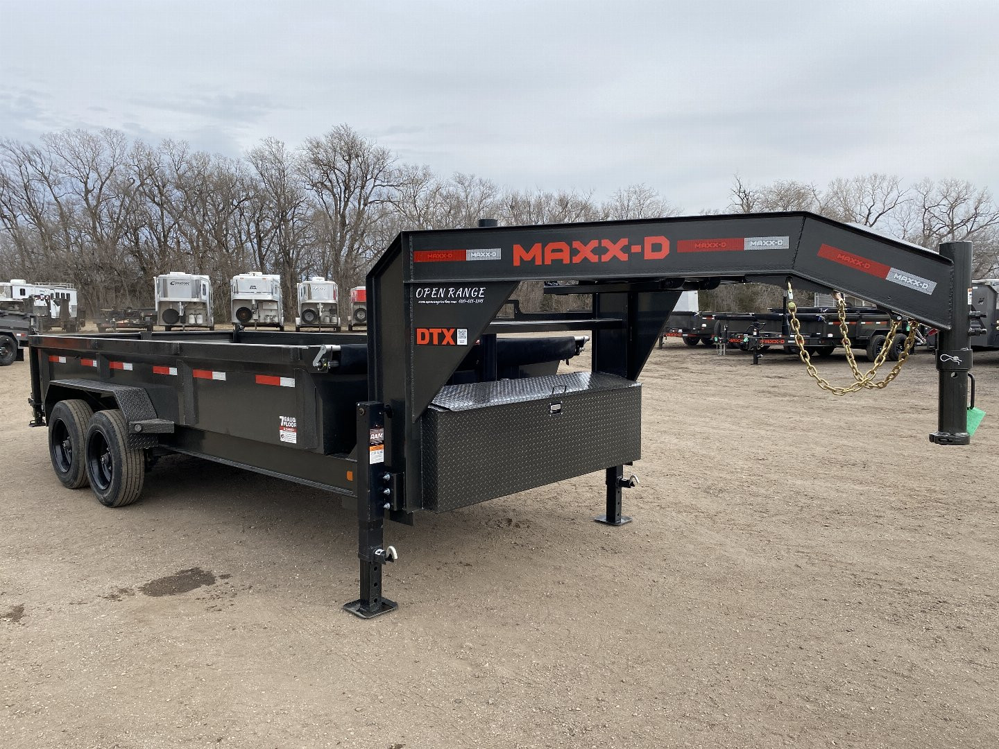 New 2025 MAXXD DTX 83x16 Dump Trailer
