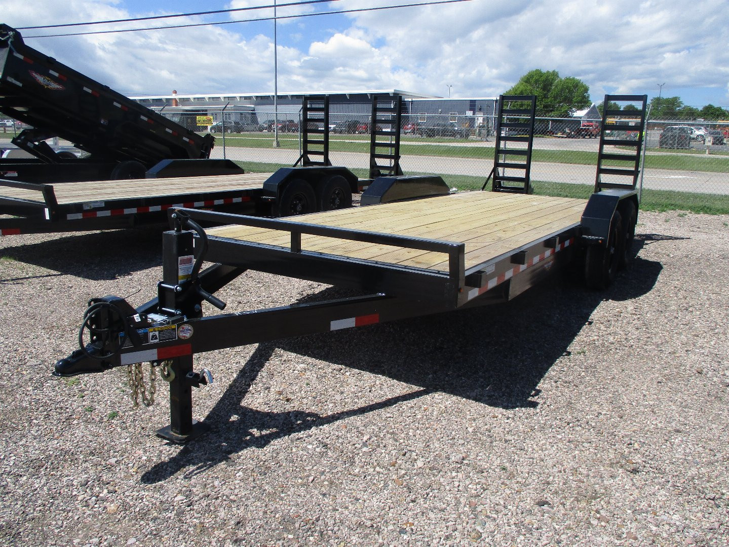 New 2024 H&H Trailers INDUSTRIAL Flatbed Trailer 82 X 20