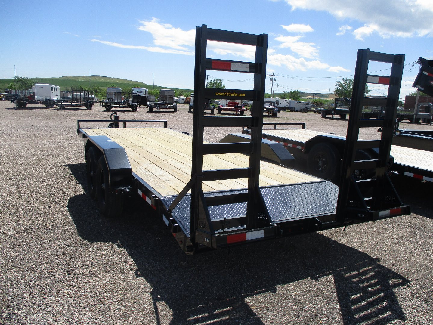 New 2024 H&H Trailers INDUSTRIAL Flatbed Trailer 82 X 20