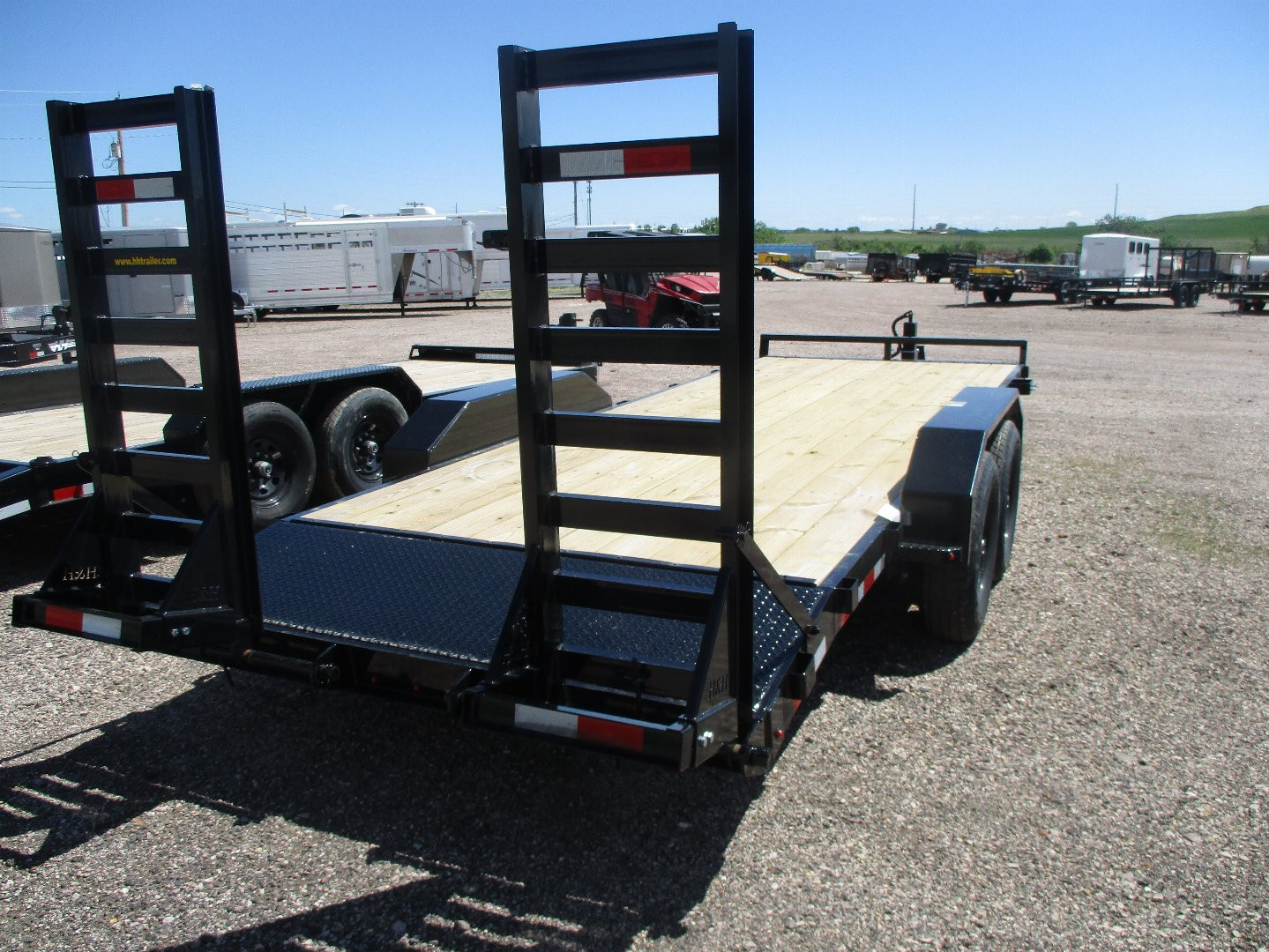 New 2024 H&H Trailers INDUSTRIAL Flatbed Trailer 82 X 20
