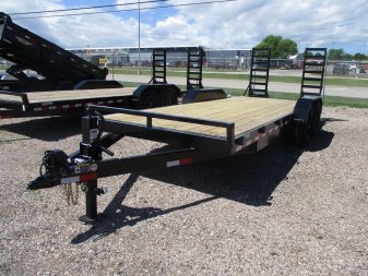 New 2024 H&H Trailers INDUSTRIAL Flatbed Trailer 82 X 20