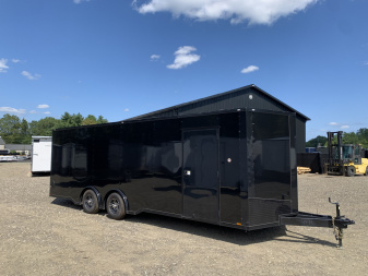 New 2025 SPARTAN 8.5X24 + 2ft V nose/ 7' Int Height/ .080 Polycore Exterior/ Spread Torsion/Blackout- 9990gvw