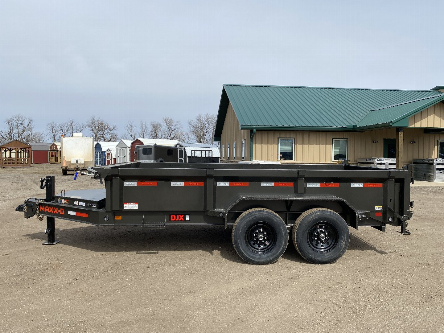 New 2025 MAXXD DJX 83x14 Dump Trailer