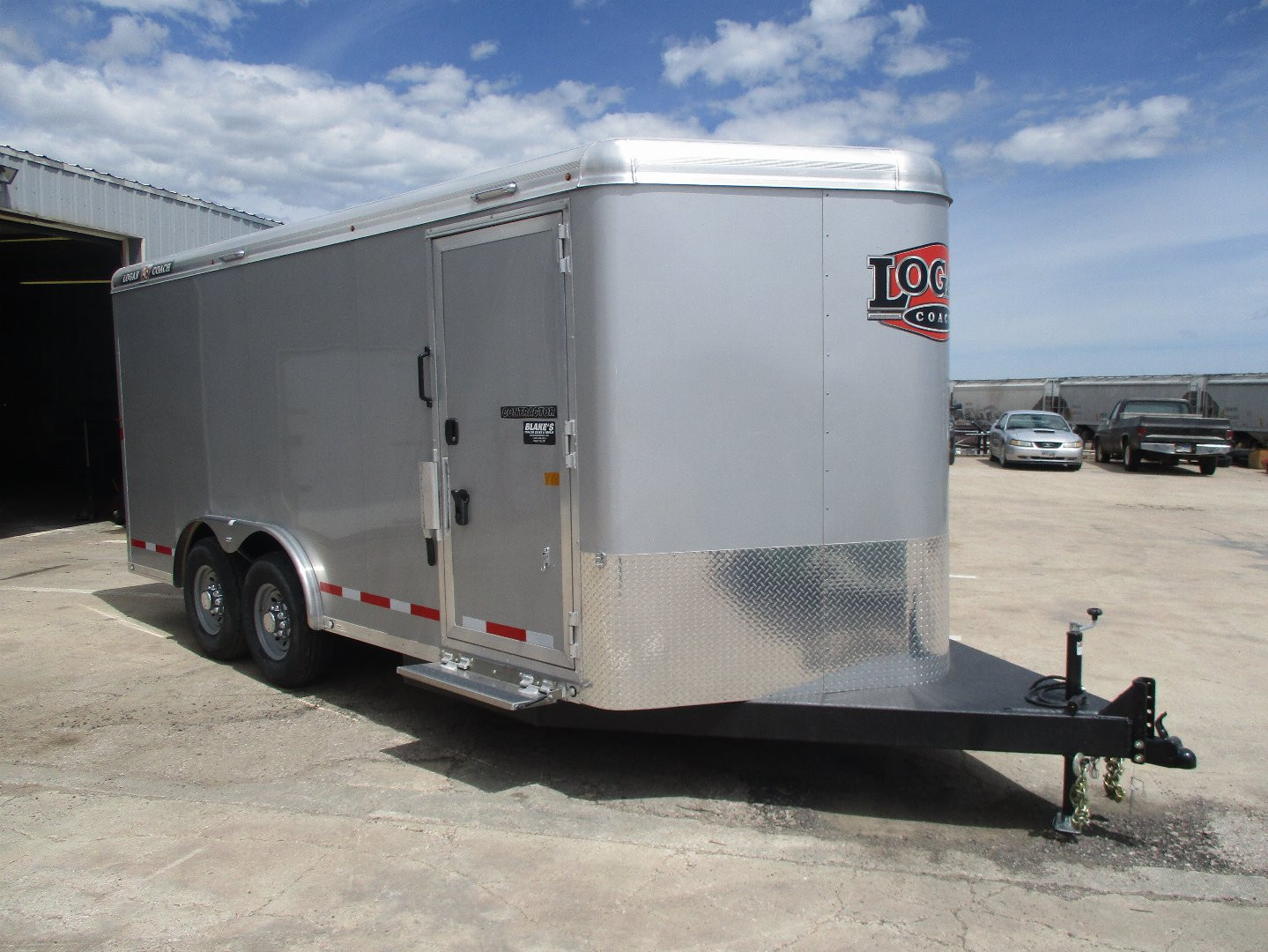 New 2024 Logan Coach Cargo / Enclosed Trailer 8 X 16