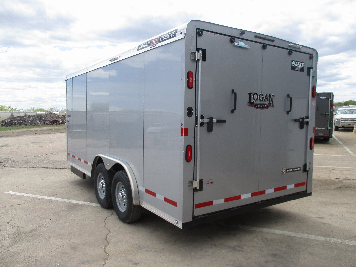 New 2024 Logan Coach Cargo / Enclosed Trailer 8 X 16