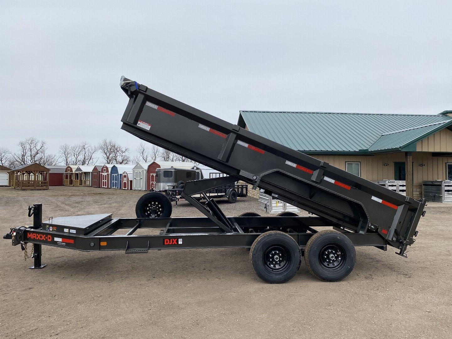 New 2025 MAXXD 83x16 Dump Trailer