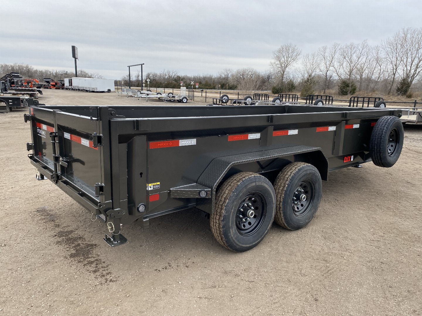 New 2025 MAXXD 83x16 Dump Trailer