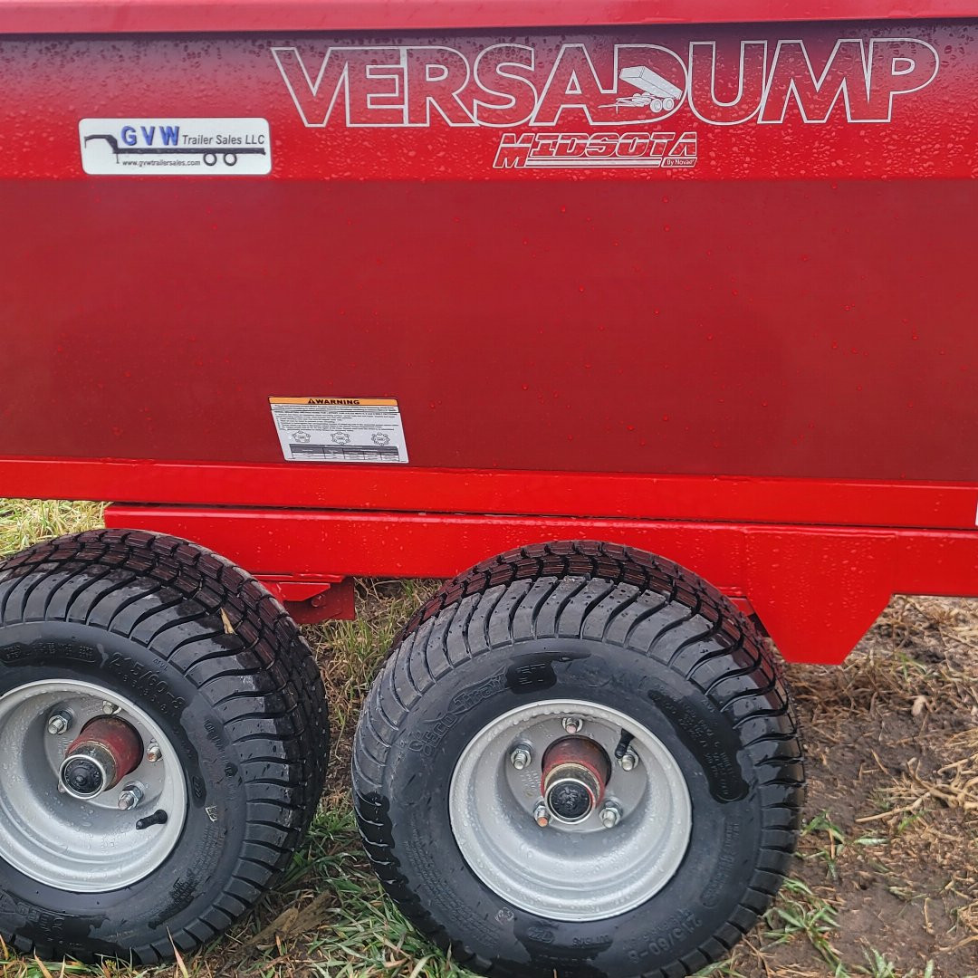 New 2024 Midsota Mini Dump Trailer