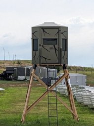 New 6x6 Double Drop Hunting Blind