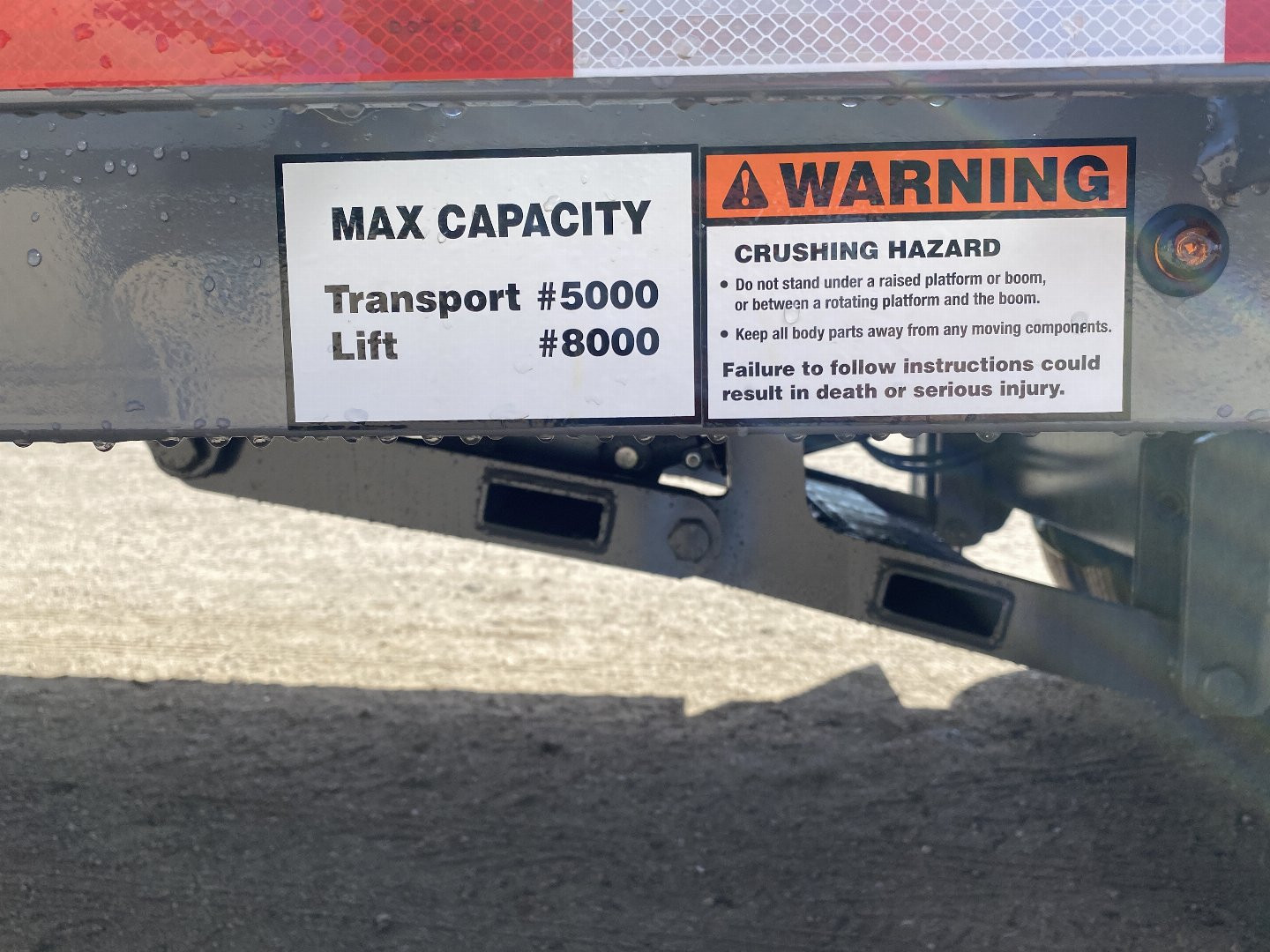 New 2025 Midsota 102x36 Flatbed Trailer Hydraulic Dovetail