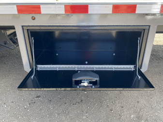 New 2025 Midsota 102x36 Flatbed Trailer Hydraulic Dovetail