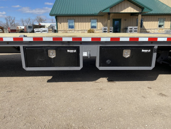 New 2025 Midsota 102x36 Flatbed Trailer Hydraulic Dovetail