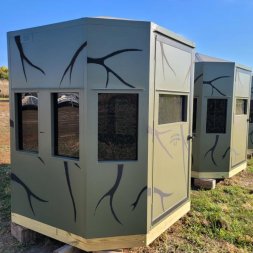 New 6x6 Double Drop Hunting Blind