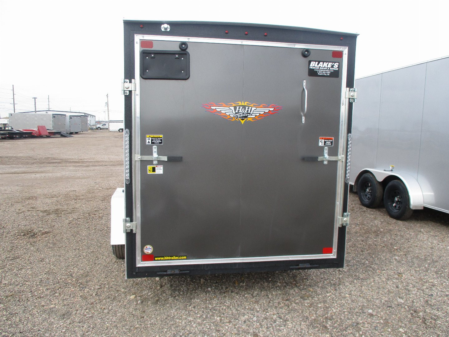 New 2024 H&H Trailers Cargo Cargo / Enclosed Trailer 6X12