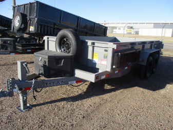 New 2024 Titan Trailer DUMP Dump Trailer 82 X 14