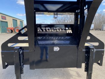 New 2025 Midsota 102x32 Flatbed Trailer Hydraulic Dovetail