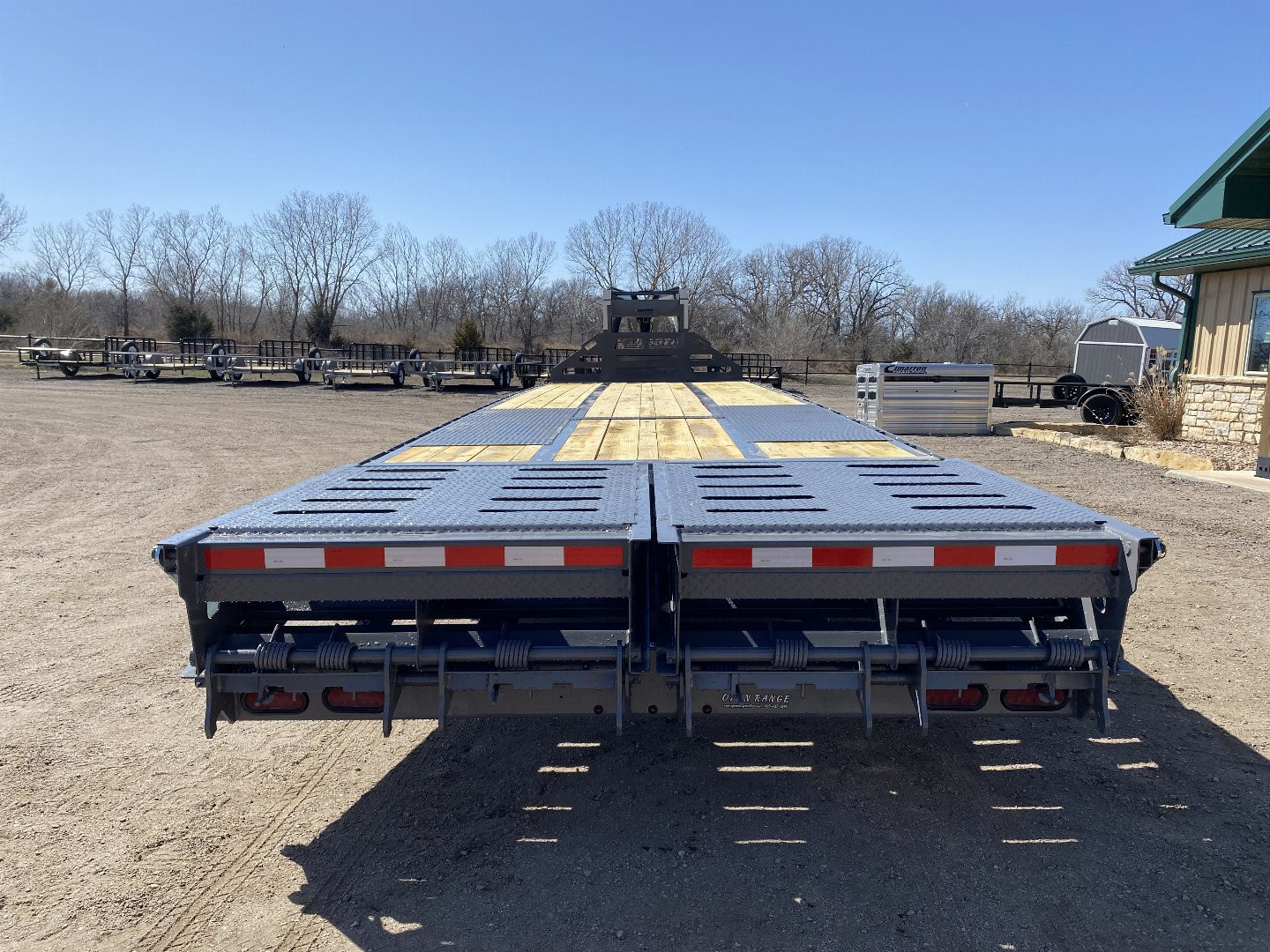 New 2025 Midsota 102x32 Flatbed Trailer