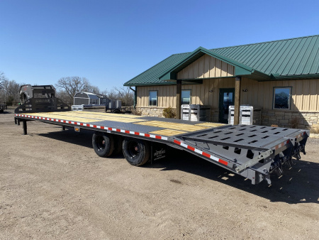 New 2025 Midsota 102x32 Flatbed Trailer