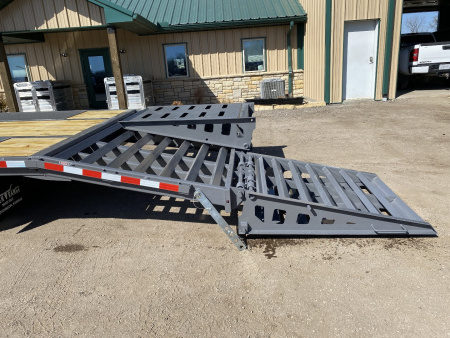 New 2025 Midsota 102x32 Flatbed Trailer