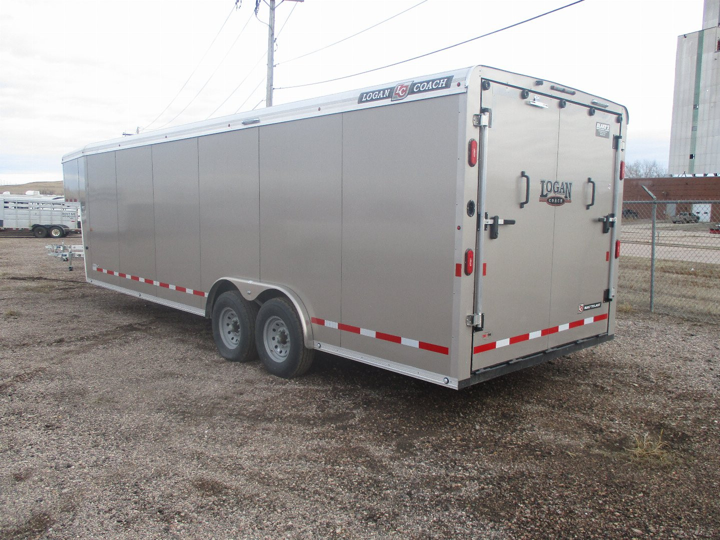 New 2024 Logan Coach Contractor Cargo / Enclosed Trailer