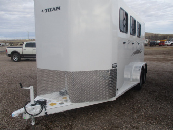 New 2024 Titan Trailer Avalanche Horse Trailer
