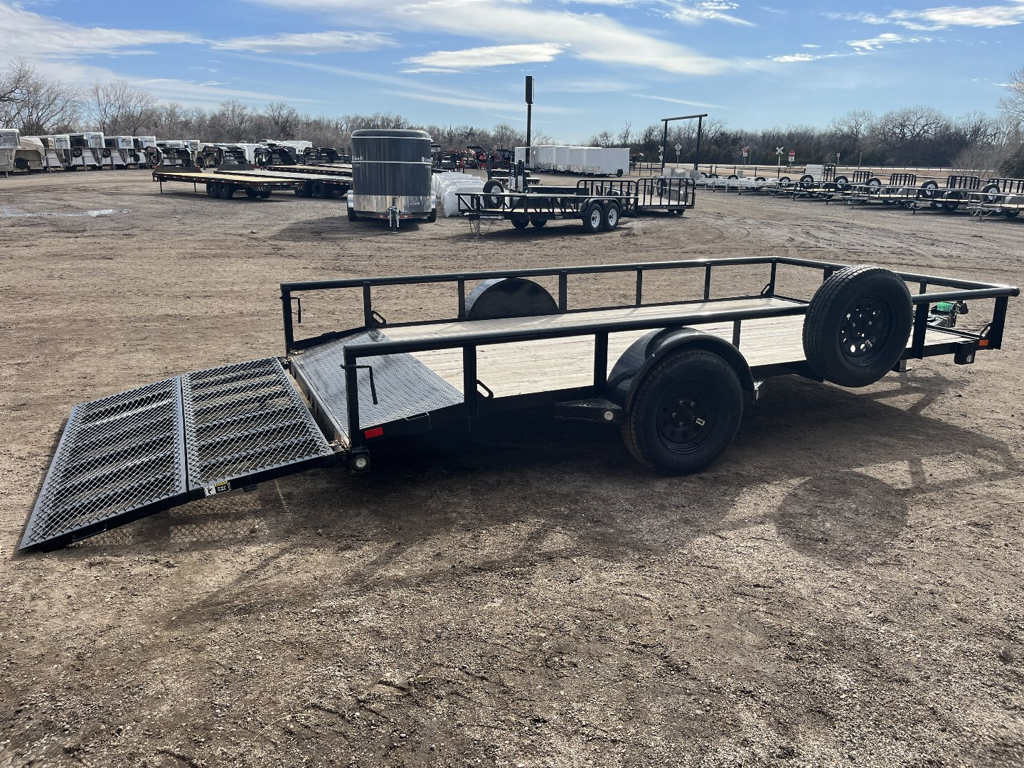 Used 2020 MAXXD 83x14 Utility Trailer