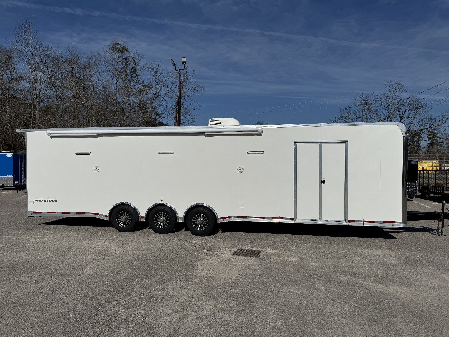 New 2025 Vintage Trailers 8.5x34 Car / Racing Trailer