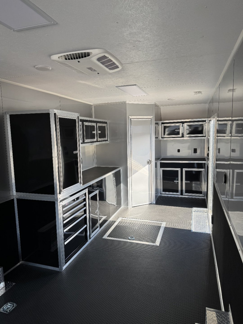 New 2025 Vintage Trailers 8.5x34 Car / Racing Trailer