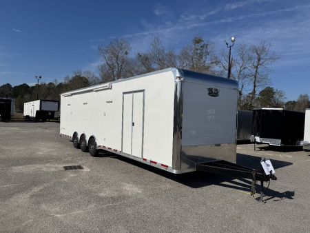 New 2025 Vintage Trailers 8.5x34 Car / Racing Trailer