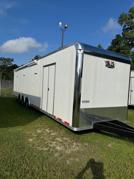 New 2025 Vintage Trailers 8.5x34 Car / Racing Trailer