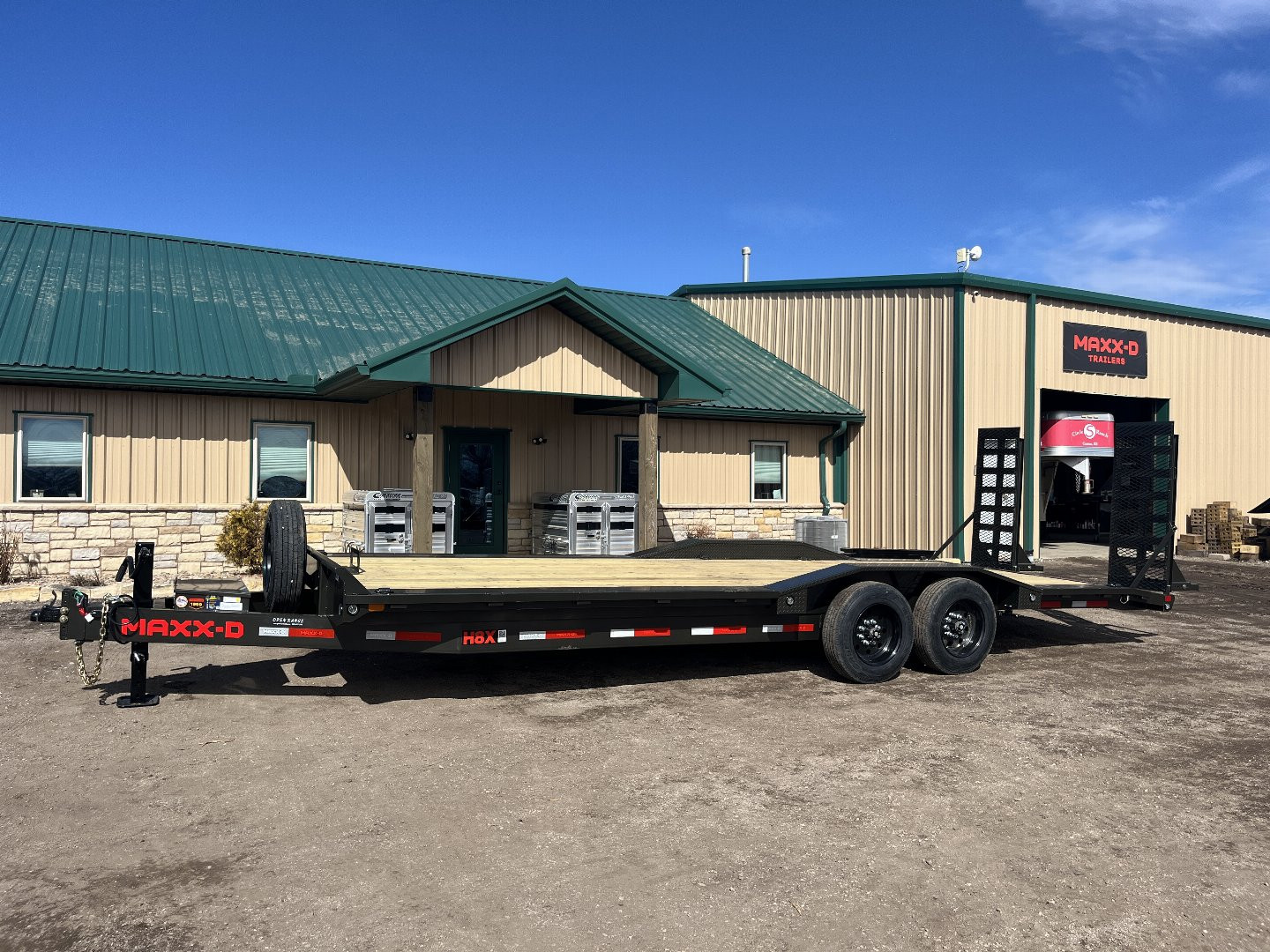 New 2025 MAXXD H8B 102x24 Equipment Trailer