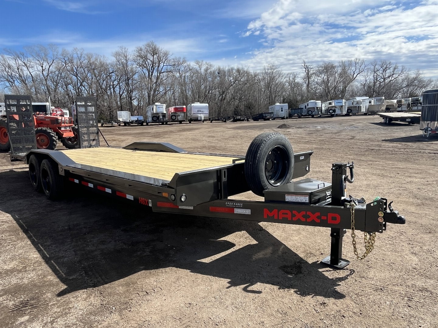 New 2025 MAXXD H8B 102x24 Equipment Trailer