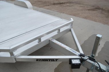 New 2023 Aluma 8220HTILT Car Hauler TRAILER