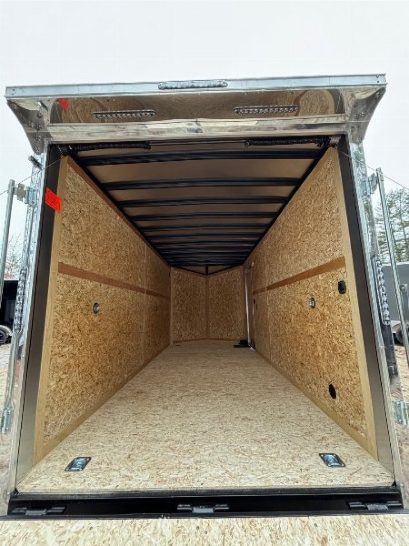 New 2025 US Cargo 7X16+ 2ft V-Nose/ Polycore / I-Beam Frame / 7' interior - 7000GVW