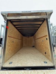 New 2025 US Cargo 7X16+ 2ft V-Nose/ Polycore / I-Beam Frame / 7' interior - 7000GVW