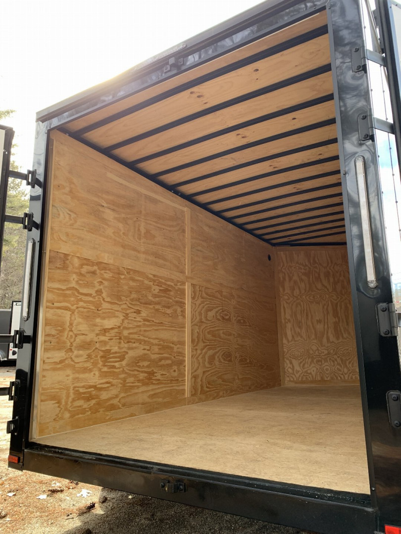 New 2025 Spartan 7X14 +2ft V-nose/ Contractor Package / .080 Polycore / Walkable-Roof / Blackout Package- 7000GVW