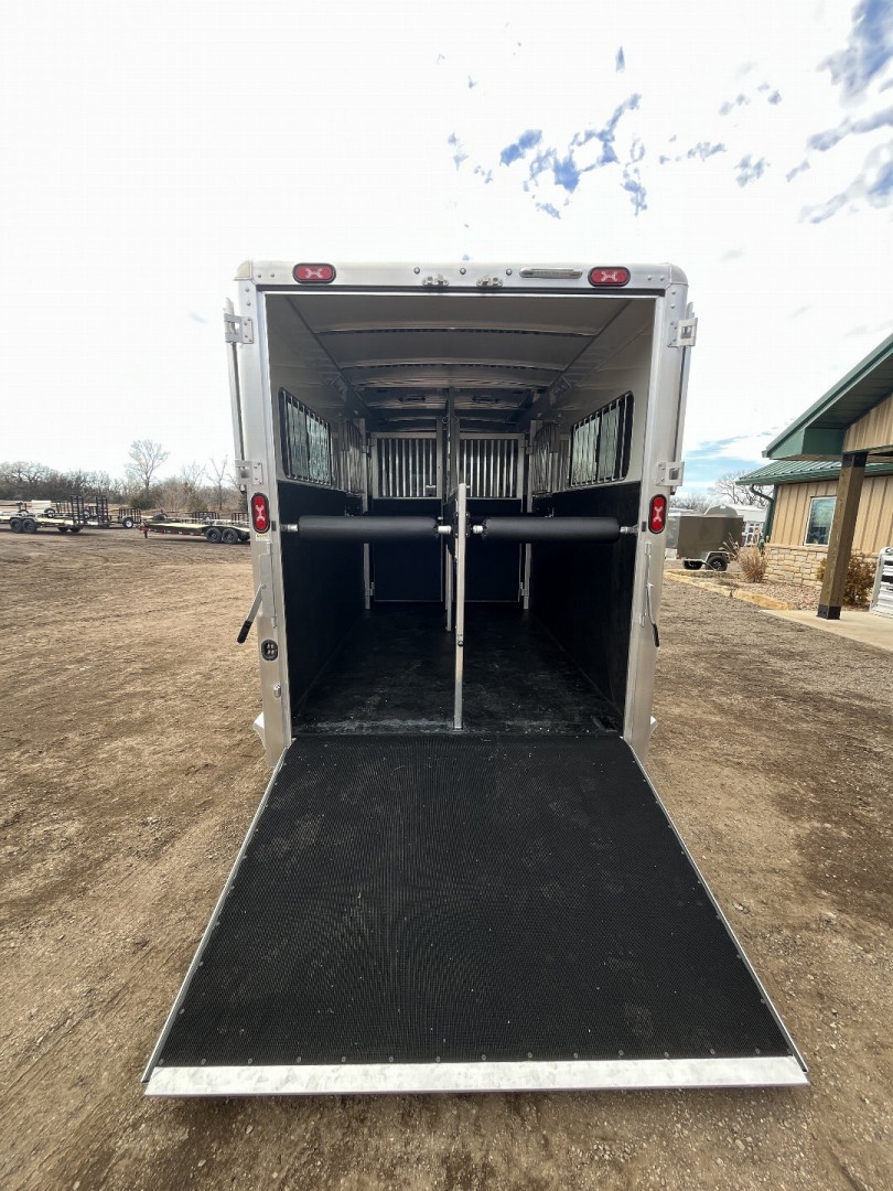 New 2025 Cimarron Trailers 2 + 1 Horse Trailer