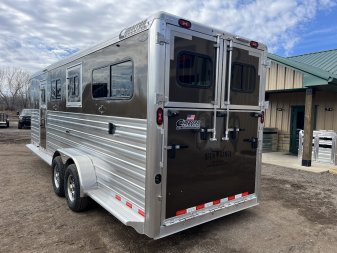 New 2025 Cimarron Trailers 2 + 1 Horse Trailer