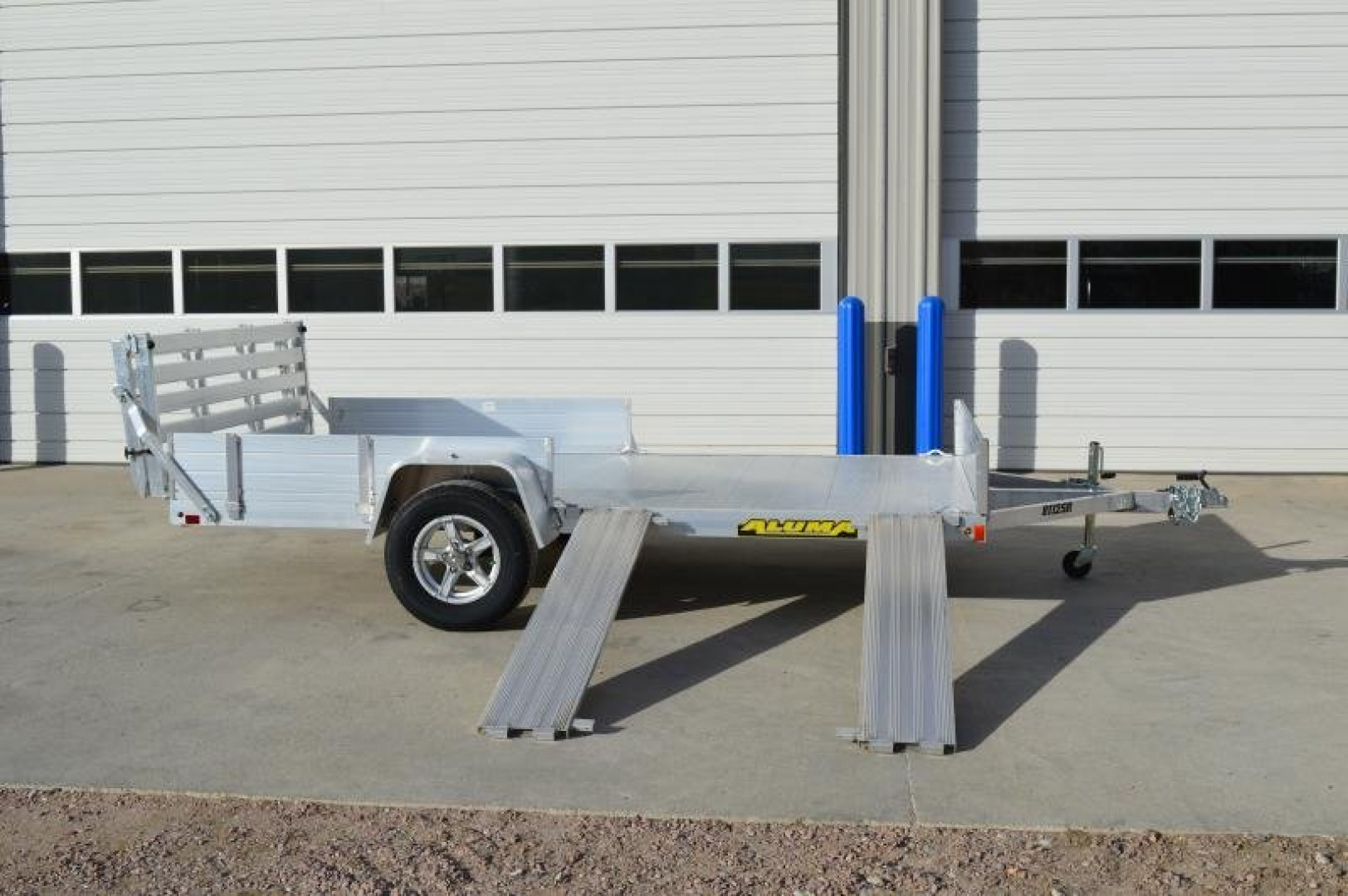 New 2023 Aluma 8112 SR Utility Trailer