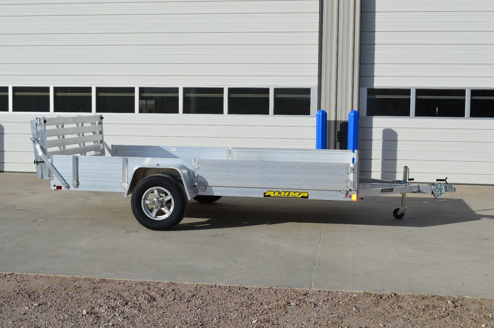 New 2023 Aluma 8112 SR Utility Trailer