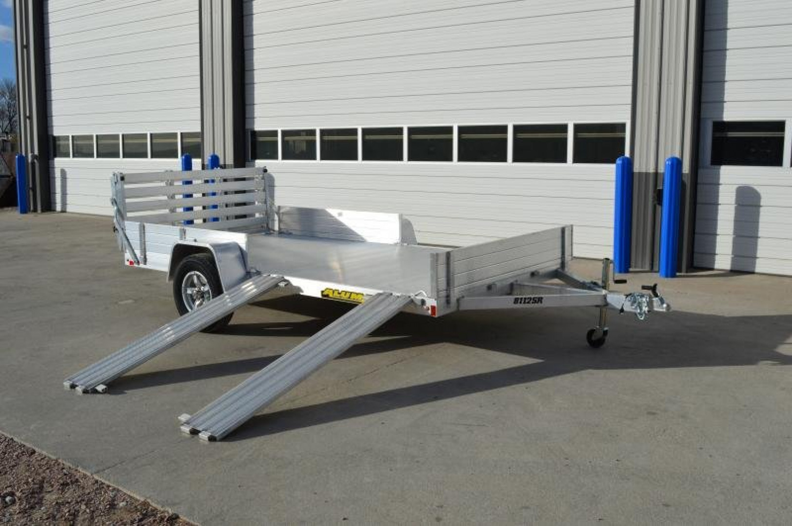 New 2023 Aluma 8112 SR Utility Trailer