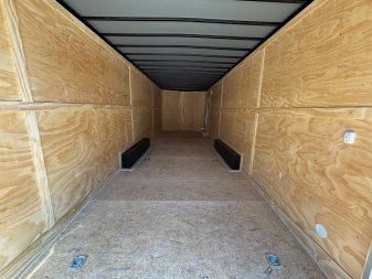 New 2025 SPARTAN 8.5X26 + 2ft V nose/ 7'6 Int Height /Ext. Tongue / 9990gvw