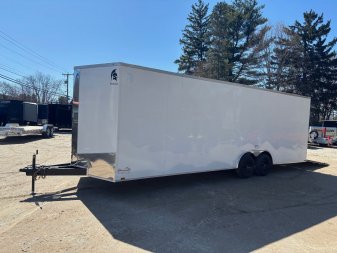 New 2025 SPARTAN 8.5X26 + 2ft V nose/ 7'6 Int Height /Ext. Tongue / 9990gvw