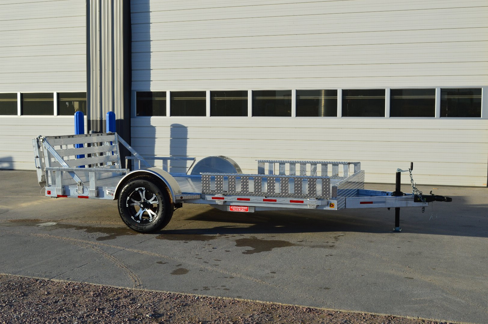 New 2023 Zimmerman AU7812 Utility Trailer