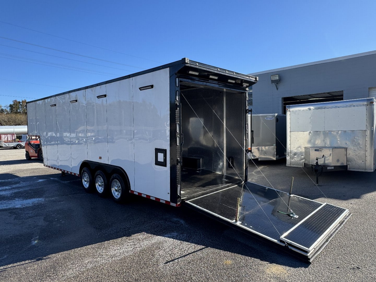 New 2024 Rock Solid Cargo 8.5x32 Car / Racing Trailer