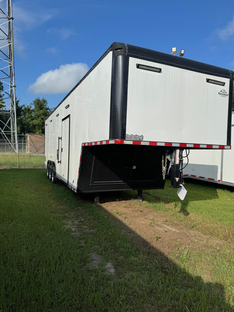 New 2024 Rock Solid Cargo 8.5x32 Car / Racing Trailer