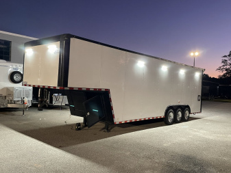 New 2024 Rock Solid Cargo 8.5x32 Car / Racing Trailer