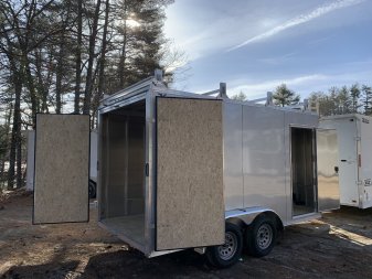 New 2025 High Country 7x14 + 2FT V-Nose/ Aluminum trailer / 7' interior/ Contractor Package -7000GVW